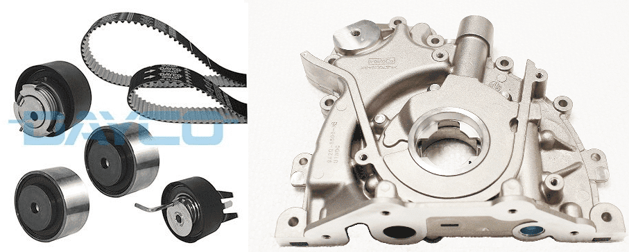 KIT700P 2.7TDV6 Oil Pump & OEM Dayco Camshaft & Fuel Pump Belt Kit EU3 TO VIN 6A999999