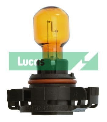 LLB187A 12v 24w PG20/4 PSY24W Amber Lucas Boxed Bulb