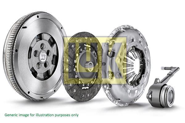 LR014072 LR008556 LR016976 LUK Dual Mass Flywheel, Slave Cylinder, Clutch Cover & Plate