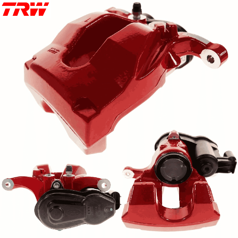 LR050776 OEM TRW Red Brake Caliper With Parking Motor