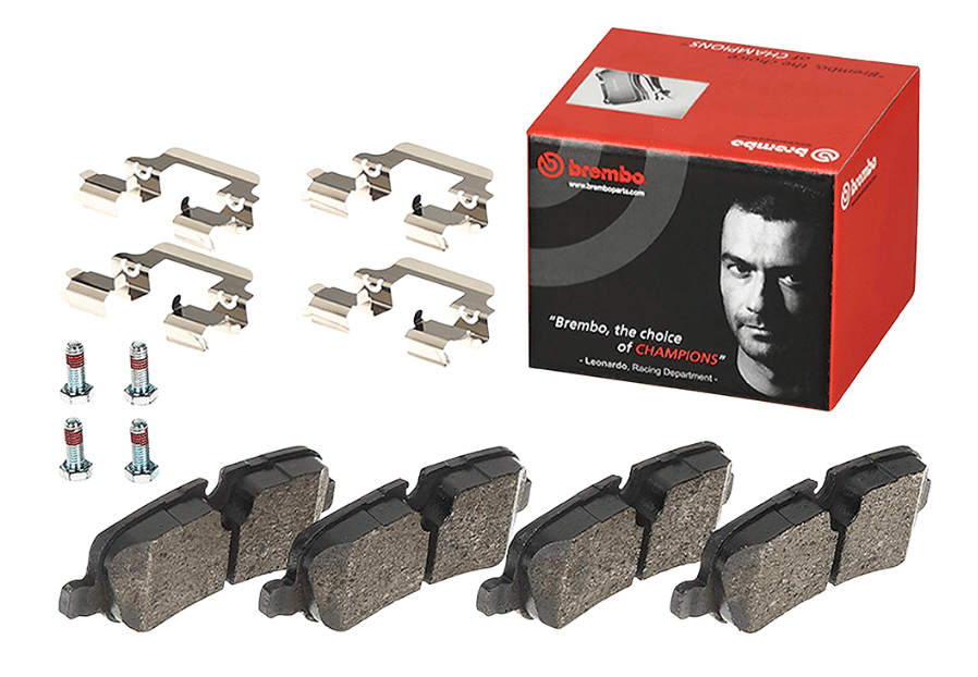 LR139969 LR055454 LR055455 LR134696 Brembo Rear Brake Pad Set