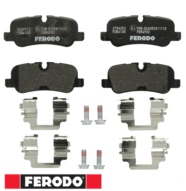 LR139969 LR055455 LR134696 LR055454 LR019627 Ferodo Rear Brake Pad Set FDB4105