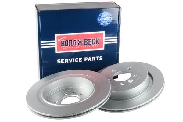 SDB000646 Borg & Beck Rear Brake Discs (Pair)