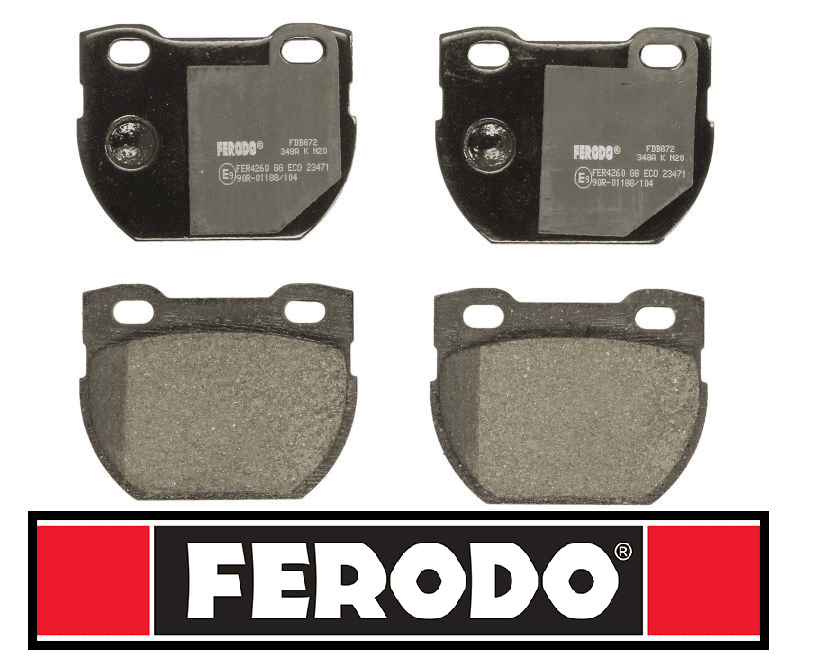 SFP000280 Ferodo Rear Brake Pad Set FDB872 15mm