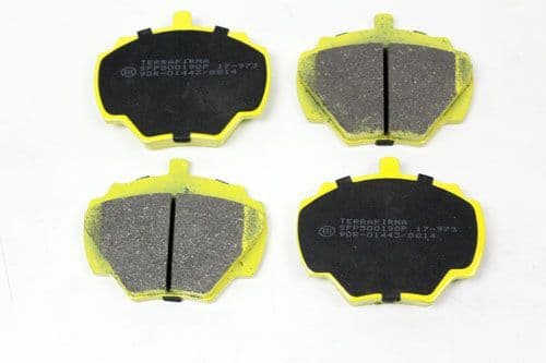 SFP500190P Tf Allmakes Performance Brake Pads - Less Pins And Clips - Rear - Def Def07 D1