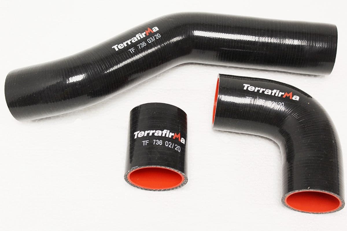 TF736 Terrafirma TF Silicone Intercooler & Turbo Hose Kit - D1/Df0/R1 Black