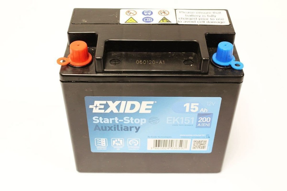 LR047630 JDE32902 Exide Auxiliary Stop/Start BatteryT4A48375 C2Z16703 LR176847 LR033232