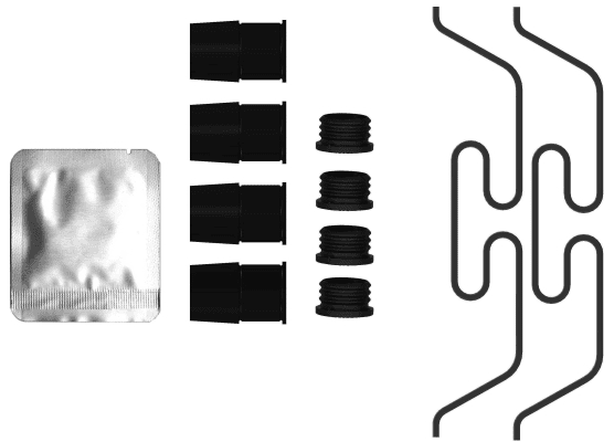 LR061374 C2C41874 Brake Pad Fitting Kit