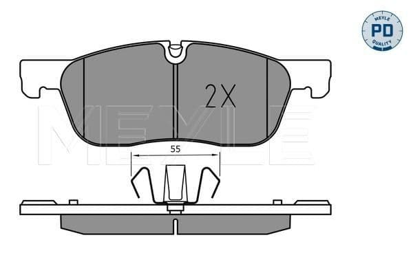 LR160438 LR128263 LR072681 LR160486 T4N13434 Meyle Brake Pad Set LR090689 LR160540 J9C17007