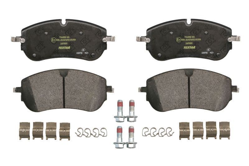 LR174900 J9C37915 Textar Brake Pad Set LR140696 LR160477 J9C33342 J9C26726