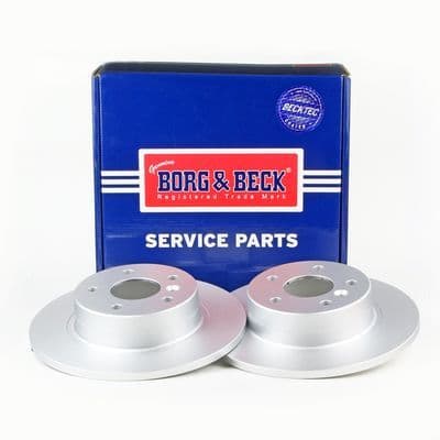 SDB000470 NTC8781 Borg & Beck BBD4085 Brake Discs (Pair)