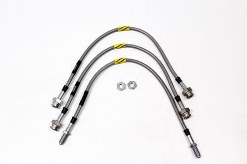 TF649GD Goodridge TF Goodridge +2'' Ext  Brake Hose Kit D1 No Abs 1994 To 1998 3 Line Kit